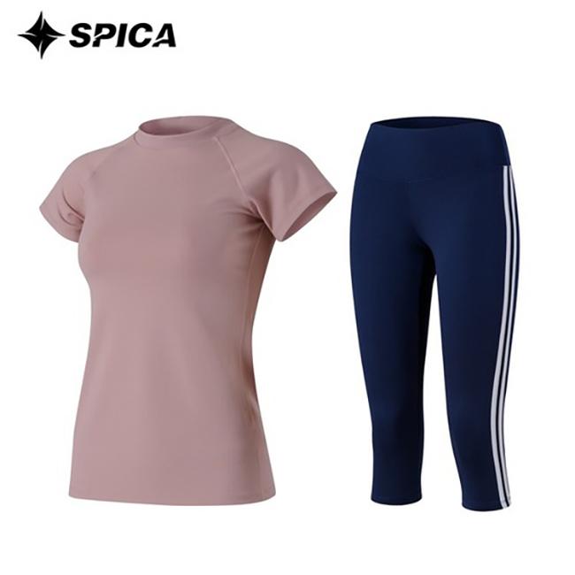 Seupika Yoga Set T-Shirt Sleeveless Leggings Spa522705