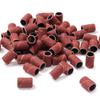 100Pcs 80/120/150/180/240Grit Nail Sanding Bands for Nail Drill Fine Grit Nail