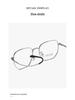 Vintage Ultralight Pure Titanium Eyeglass Frame | Large Polygonal Slim Design | Unisex Minimalist Prescription Glasses