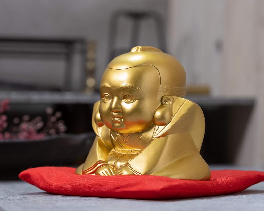 Gingado Dandan Fukusuke Ornament Prosperous Many Good Luck In Takaoka Copperware _ Business, Customers, Life, (Dandan Fukusuke)