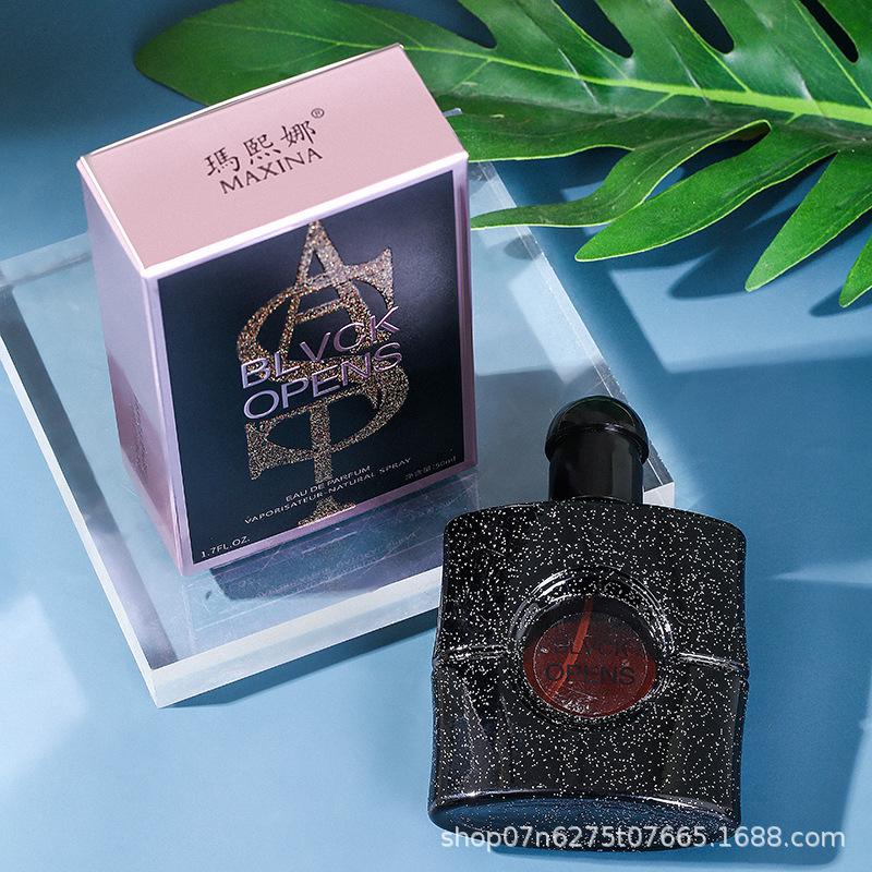 Female Fragrance Black Opium Ladies Perfume Lasting Light Fragrance Fresh Niche Black Coffee Vietnam
