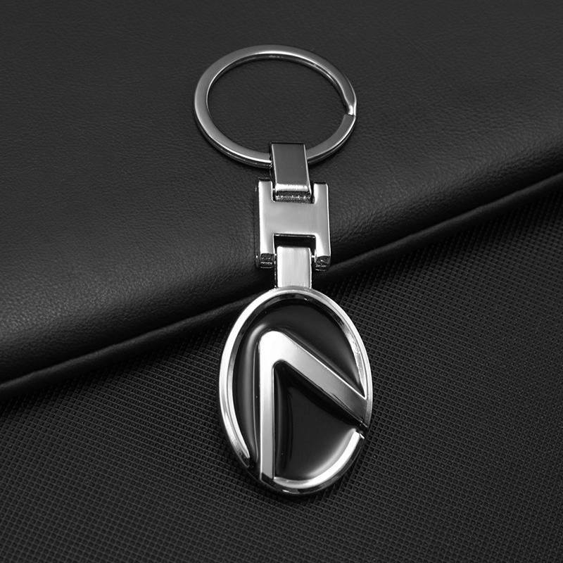 3D Metal Car Key Ring Chain For Lexus LS LC RZ IS350 ES300 GS350 CT200h GX460 LX570 RX500h NX300 UX260 LM Keychain Accessories RH8