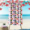 Colorful Cartoon Emotions Faces Pattern Beach Towel Quick-drying for Travel Outdoor Sports Jogging Beach and Swimming