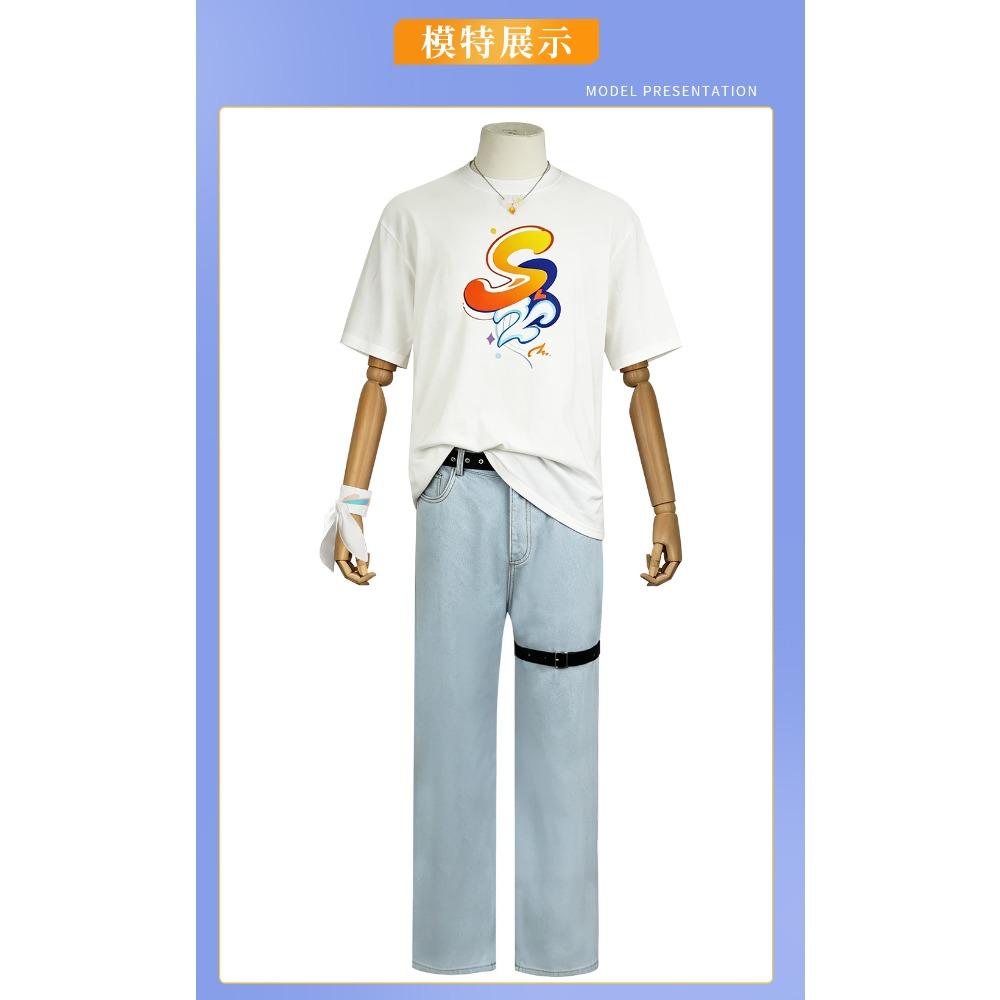 Honkai Star Rail Robin & Sunday Fanta Collaboration Cosplay Costume, Game Anime Full Set