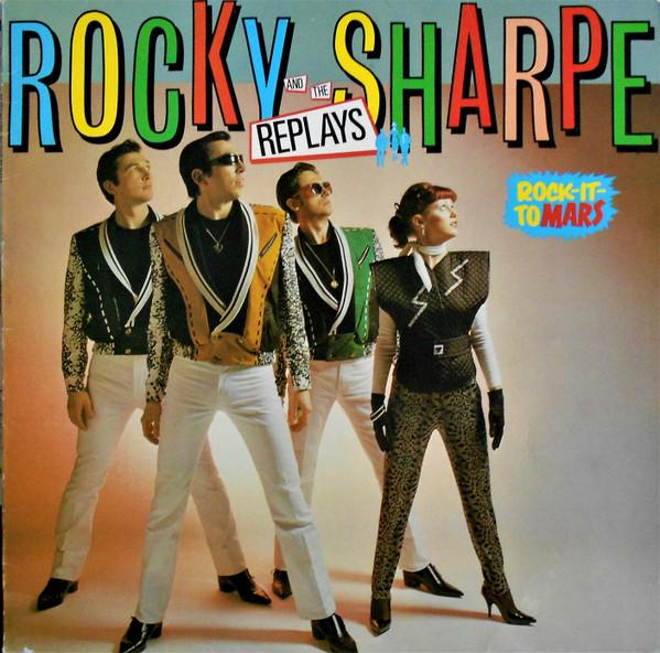 

LP Record ROCKY SHARPE & THE REPLAYS, THE TOP - Rock It To Mars CWK3013 Chiswick Record 1980 Sweden Rock Used