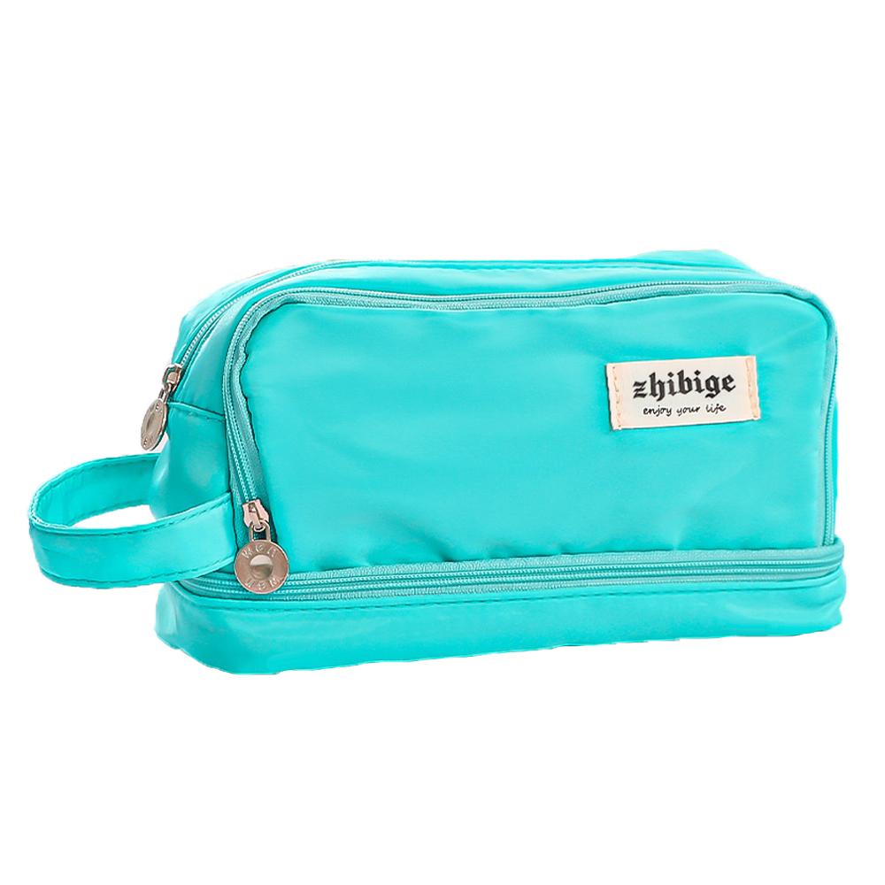 Dopamine Student Large Capacity Multi Functional Pen Case Pen Bag Macaron Colored Cute Pen Case Storage Bag