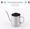 350ml Nerezová konvice s husím krkem pro přípravu kávy metodou pour-over s jemnou hubičkou