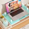 Adjustable Laptop & Monitor Stand with Storage Shelf