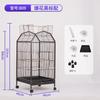 Large Bird Cage for Parrots and Mynahs Spacious Aviary for Finch Budgie Lovebird Professional Breeding Habitat Durable Bird Nest