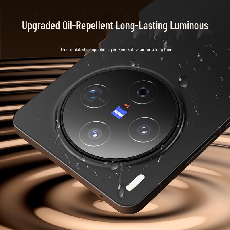 X-IT Schutzfolien aus gehärtetem Glas für Bildschirm und Kameralinse für Vivo X300/X300 Pro