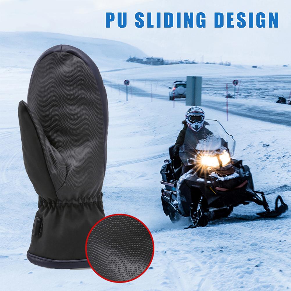 Elektriske varmehansker USB-lading Elektriske varmehansker Vanntett 3 temperaturinnstillinger for klatring, fotturer, sykling