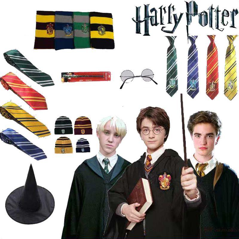 Potter Harry Costume Hogwarts Adult Child Robe Cape Vest Halloween Party Cosplay