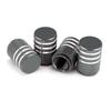 Metal  Car Styling  Wheel Tire Valve Air Stem Cap Covers  Car Accessories Metal Tire Valve Caps Car Tyre Air Stems Cover