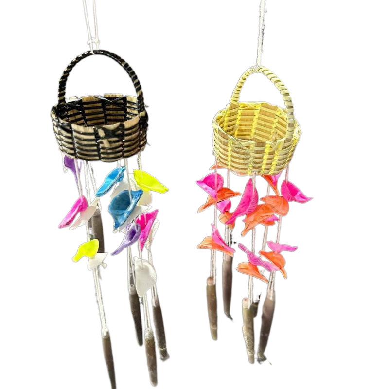 Seashell Ocean-Themed Wind Chime: Creative Hanging Home Decoration Ornament
