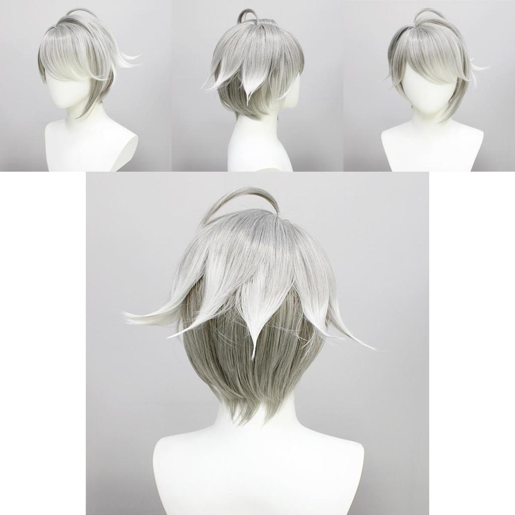 Genshin Impact Alhaitham Cosplay Wig With Realistic Details For Themed Parties