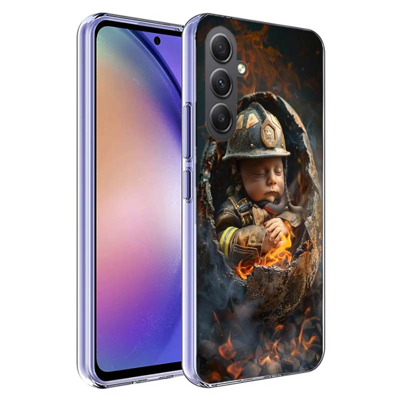 

Firefighter Training Phone Case for Samsung A17 A37 A57 A07 A16 A26 A36 A56 A06 A02S A12 A22 A32 A52S A04S A14 A24 A34 A54 A03 A Samsung A12 5G