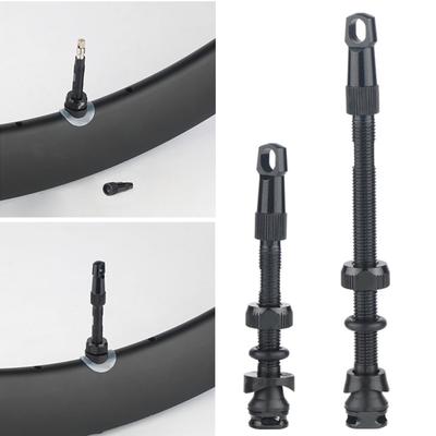 Bicycles Valves Extenders Durability Aluminum Alloys Road Bike Tire Inflator for Tubeless Tires