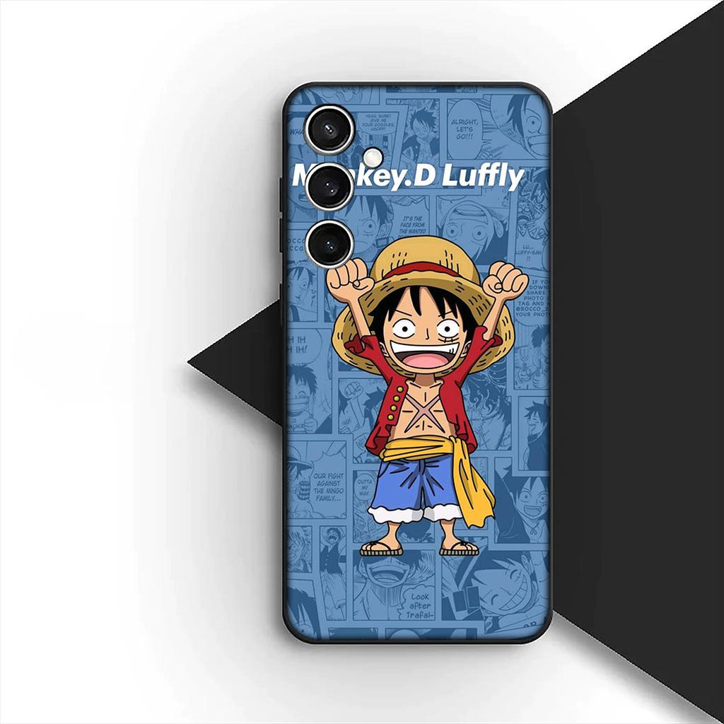 Cover for Samsung Galaxy S10 S8 S9 Plus A33 A34 A31 70 A71 A72 Note 20 9 8 S10E Casing Phone Case Boa Hancock One Luffy Pieces