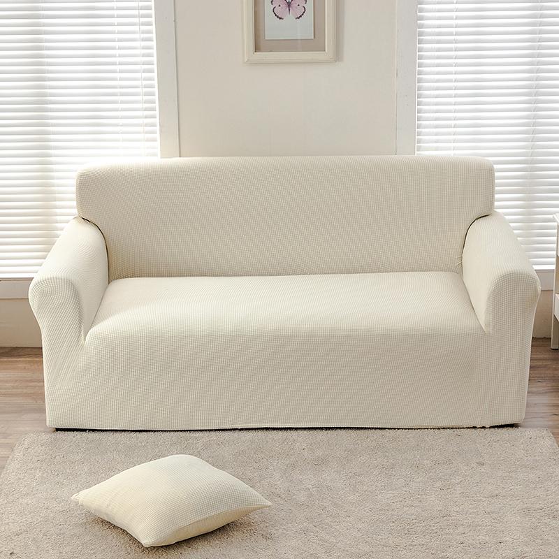 Solid Resist Water Sofa Cover Stretch Slipcover All-Inclusive Elastic Couch Cover For Living Room