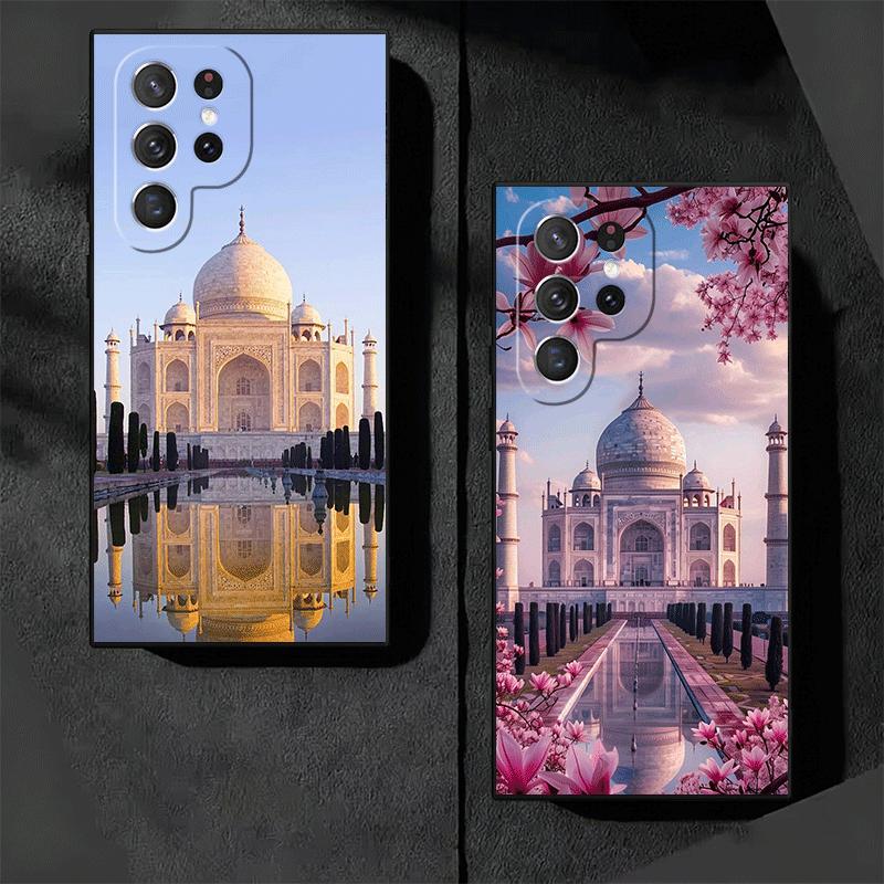 Islam Muslim Mosque Soft Phone Case for Samsung Galaxy S26 S25 Edge S24 Ultra S23 Plus S22 S21 FE S20 Black Cover Back Shell