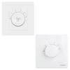 Universal Surface Mounted Ceiling Fan Speed Controller Fan Speed Control Switch Five-speed Electric Fan Switch Square