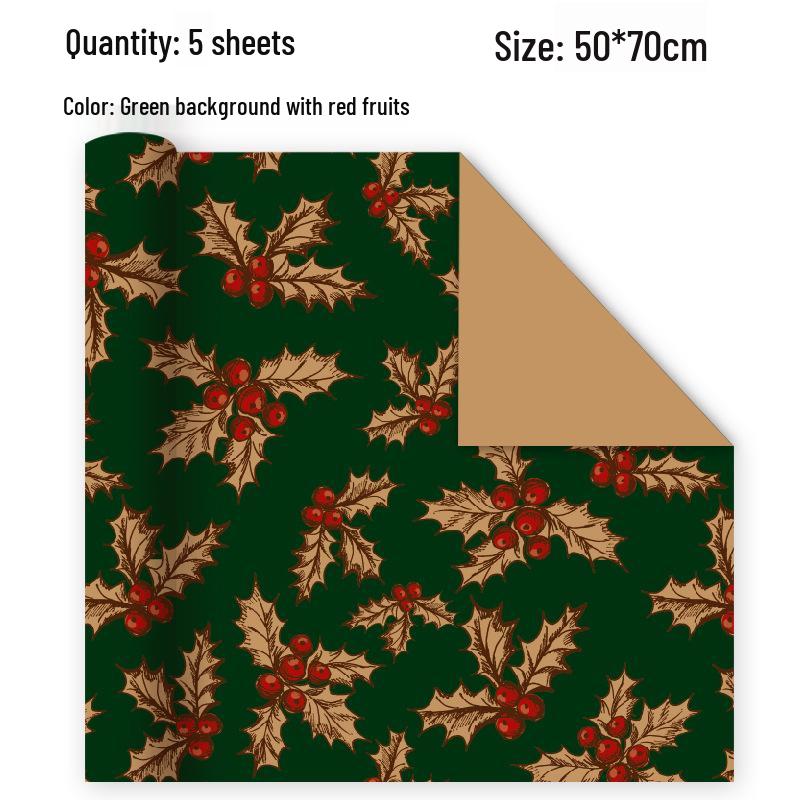 Vintage Style Christmas & Birthday Wrapping Paper for Gifts & Toys