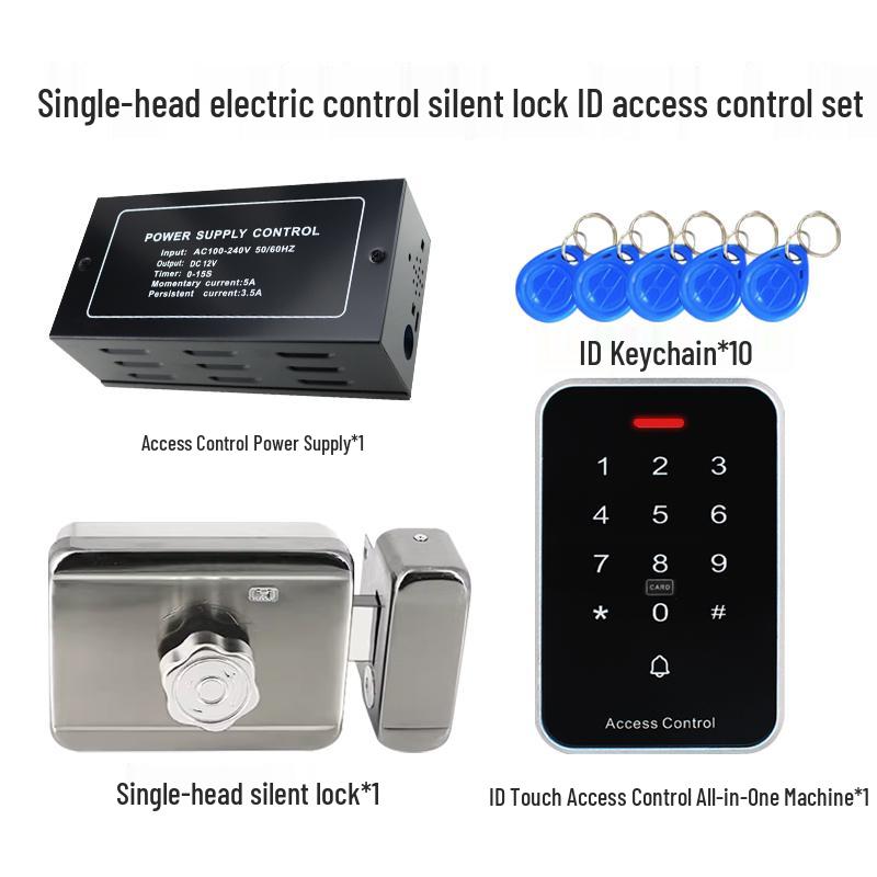 Silent Electromechanical Lock: Intelligent Access Control for Buildings