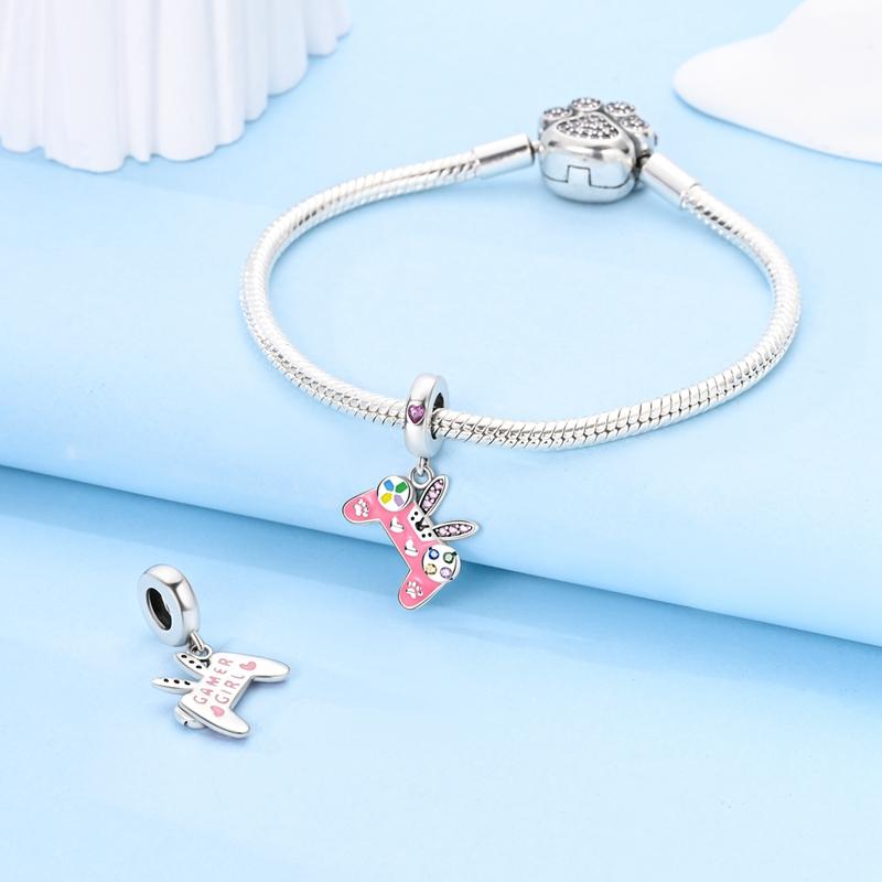 100 Copper Perfume Headphones Pink Princess Daily Charm Bead Charms Bead Charms Compatible With 3mm Authentic Bracelets Fine Do It Yourself Jewellery