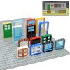 DIY Building Blocks Thick Door Bricks 1x4x6 Educational Creative Compatible With 60596 60616 Plastic Educational Toys For Kids