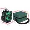 12/16 Lines Laser Level 4D Green Light Self-Leveling 360 Horizontal&Vertical Hanging Wall For Floor Wall Powerful Laser level 6000mAh