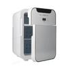 20L Double Door Compact Refrigerator Energy Star Mini Fridge with Freezer Temperature Settable