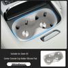 Zeekr 8X Silicone Center Console Cup Holder Protective Pad for Interior Enhancement