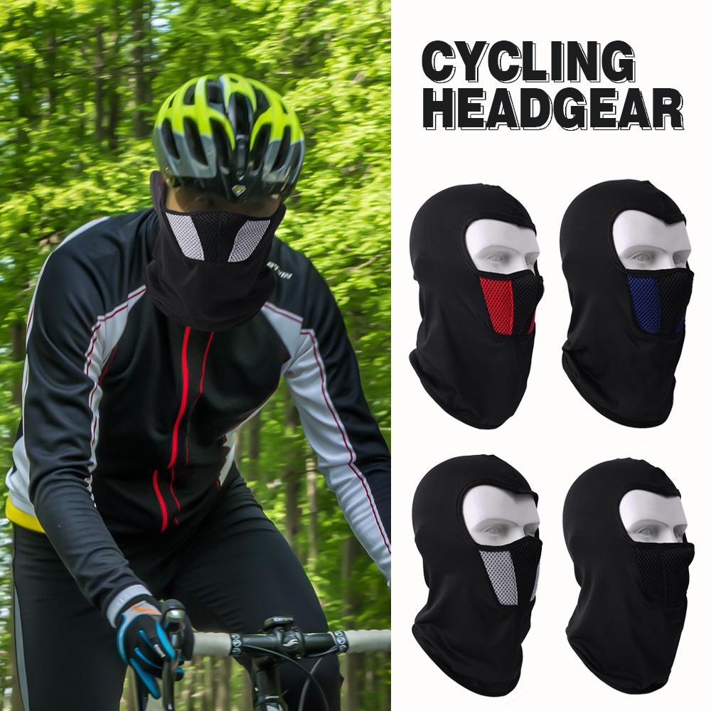 Full Face Mask Cycling Windproof Headgears for Motorcycle Outdoor Sports Balaclava Breathable Men Women Mask Head Cover Beanies