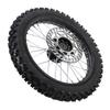 14 Inch Dirt Bike Front Wheel Assembly 60 100 14 2.5 14 Tire Inner Tube 12mm Rim Axle with Brake Rotor for 125 140 150