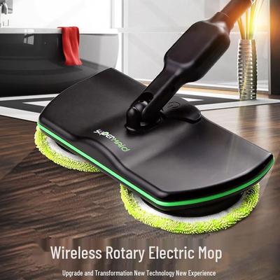 360° Rotating Electric Mop with Hand Wash and Long Handle