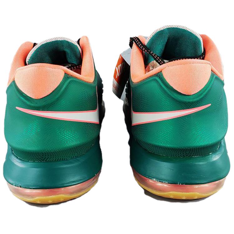 Nike KD 7 Comfortable Durable Non-Slip Wear-Resistant Low-Top Basketball Shoes Men sneaker Green Beige 653997-330