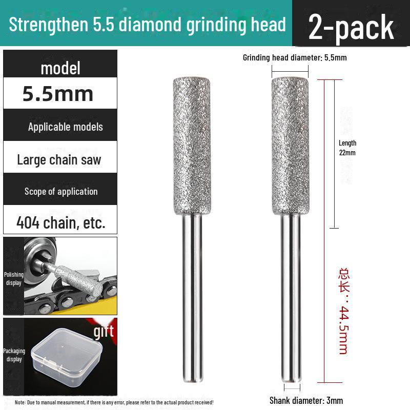 Electric Saw Chain Grinder Head: Ceramic Diamond Emery Accessories