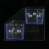 Sturdy and Stable Clear Makeup Display Stand 3-Tier Skincare Organizer  For Countertop Display