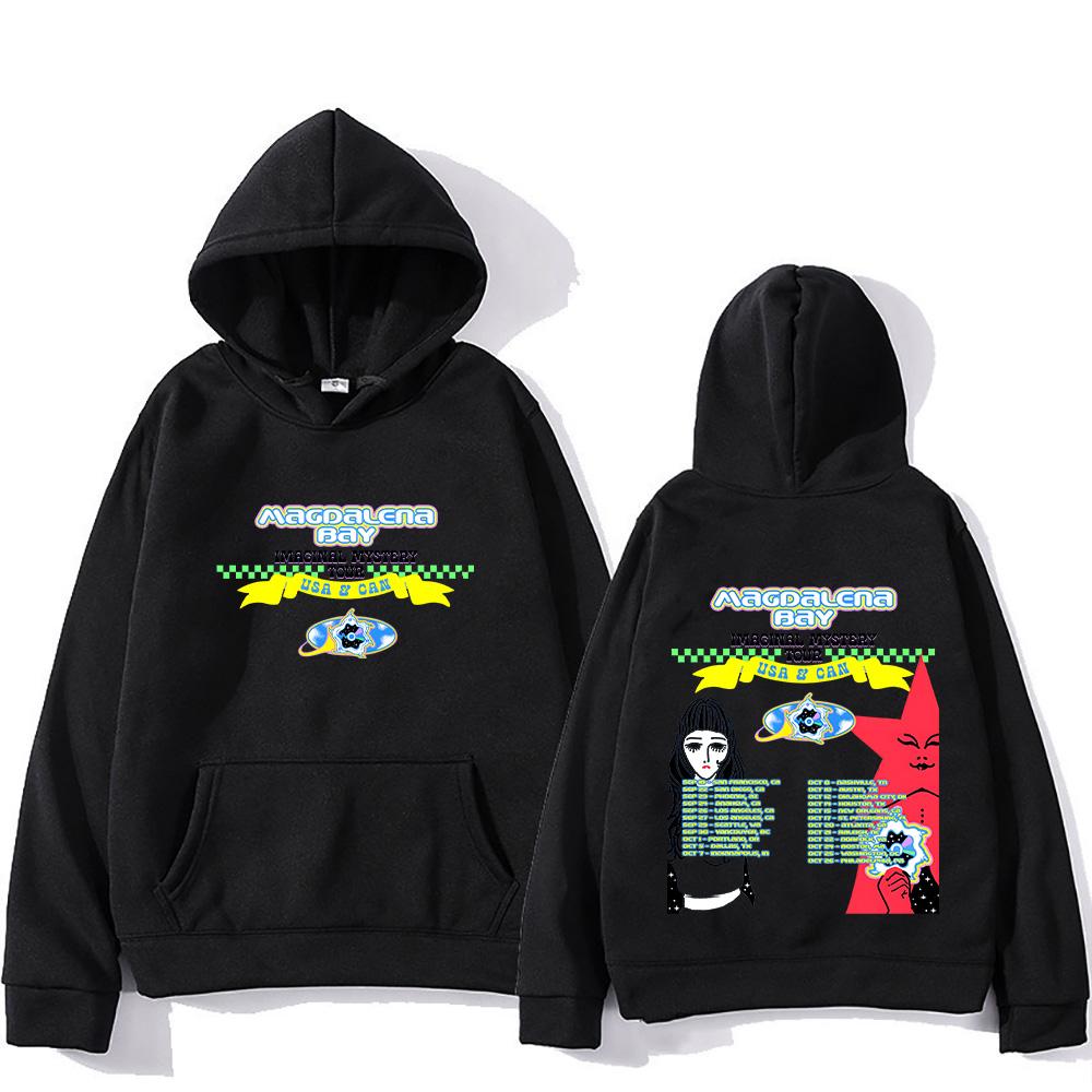 Magdalena Bay Imaginal Mystery Tour Hoodies New Harajuku Aesthetic Pullovers Women Men Fashion Hooded Sweatshirts High Quality