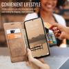For Xiaomi Redmi Note 14 4G (164.84x78.15x8.16mm) Wallet Case CASEME 013 Series PU Leather Phone Cover Stand