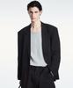 Tngt Oversized Viscose Jacket (Black) Tnja6E201Bk