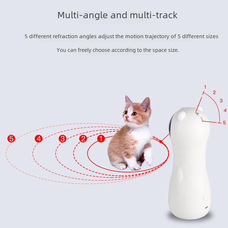 Automatic LED Laser Amusement Toy for Cats