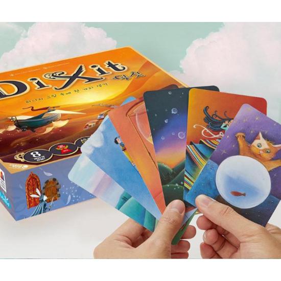 Korea Board Games Dixit Expansion Origin Board Game, popularna koreańska gra
