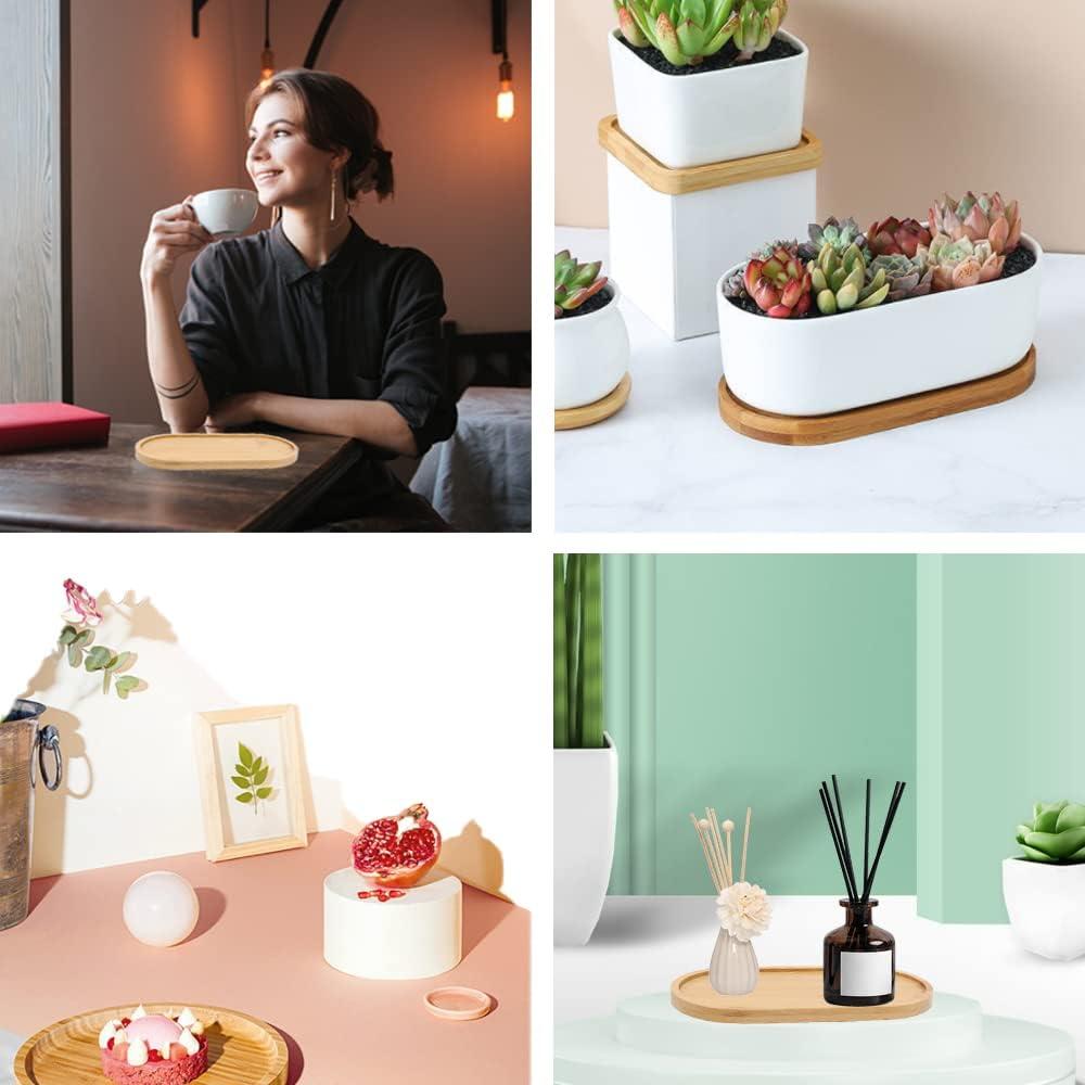 Various Bamboo Trays, Flower Pot Trays, Cup Pads, Seat Pads, Anti-slip Pads, Table Decoration Trays, Creative Mats, Cup Pads