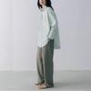Mint Mambo, stylish minimalist and cool anti-wrinkle loose silhouette long-sleeved shirt women