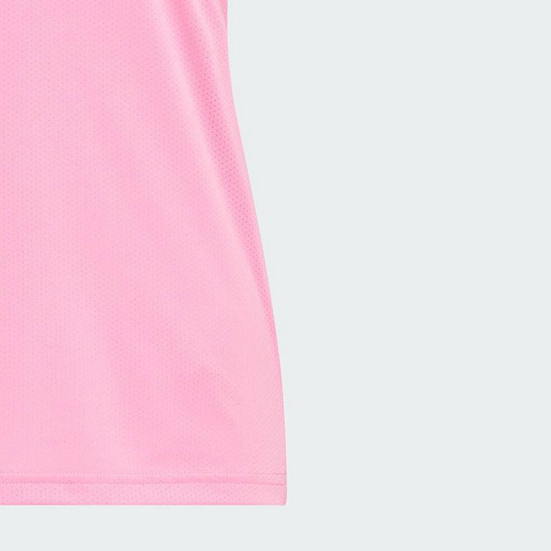 Adidas Comfortable Cool Running Sports Quick-Dry Short Sleeve T-Shirt Women Tops Pink JZ2204
