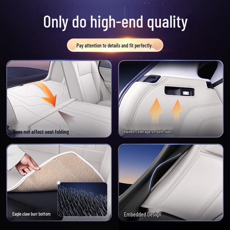 Shijie 06 Trunk Mat Full Coverage for 2025 Dongfeng Car Interior Modification