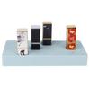 24 Slots Silicone Lipstick Organizer Makeup Cosmetics Holder Storage Box Display StandBlue