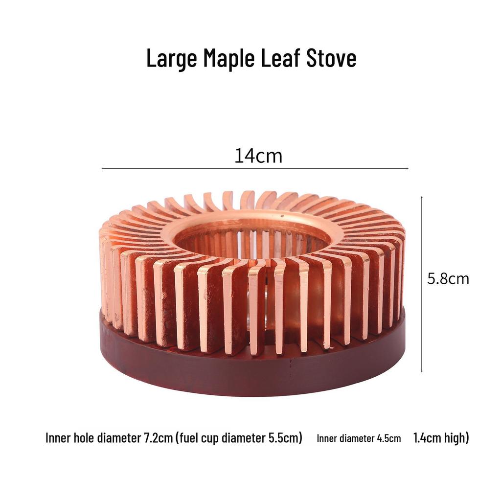 Portable Thickened Aluminum Alcohol Stove for Kitchen and Household Use