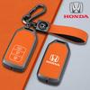 Car Key Case Cover Protector Shell For Honda Accord 9 Crider City HR-V CR-V Vezel Spirior Odyssey Civic Jade 2015-2018 Accessory